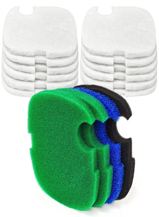 HDWGGD Canister Filter Pads Compatible with SUNSUN HW-303B/703B, CF Series Canister Filter Replacement Parts for Aquatop Canister Filter Canister Filter Media for Aquarium Fish Tansk Turtle Tank - Image 1